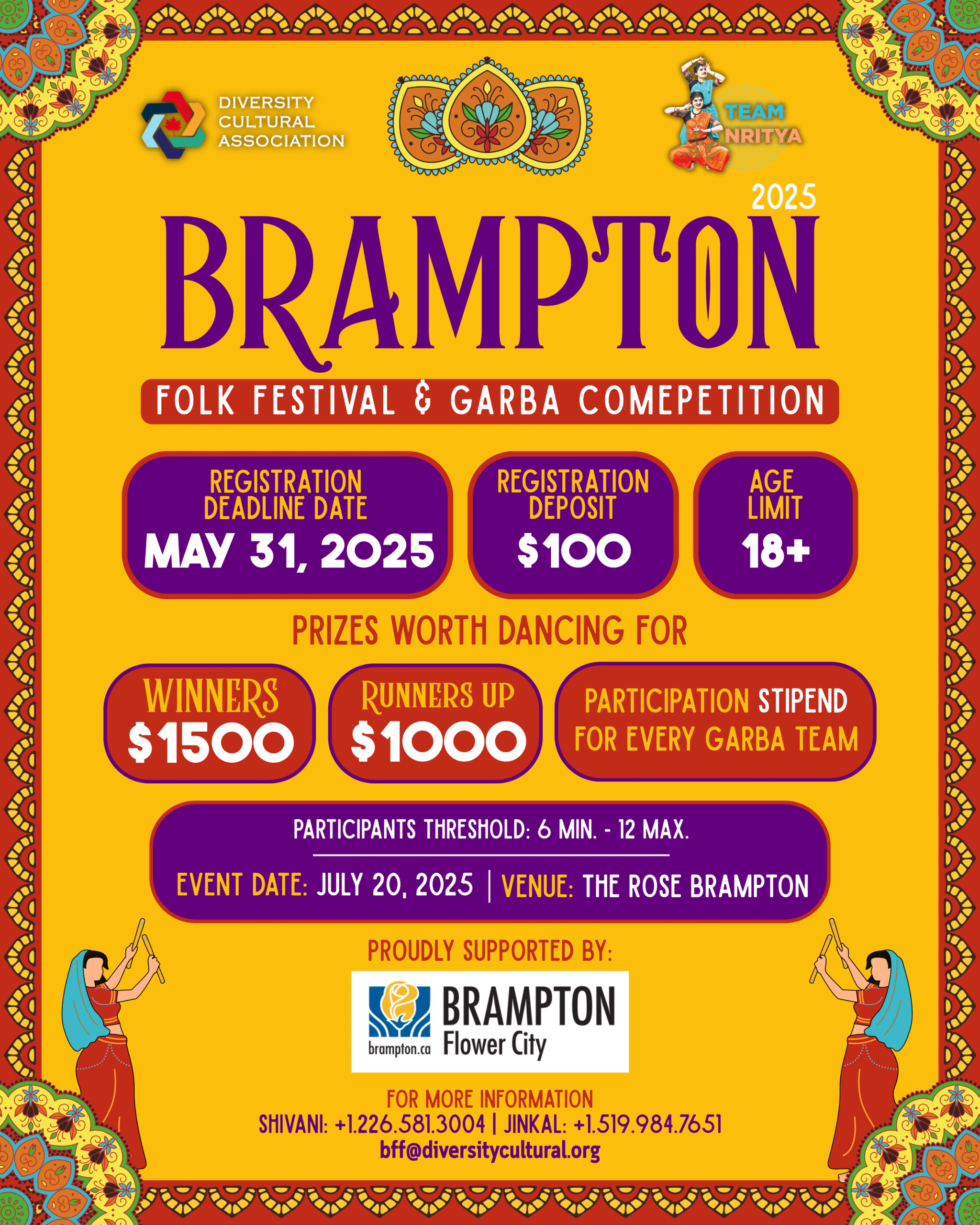 Brampton Folk Festival – 2025