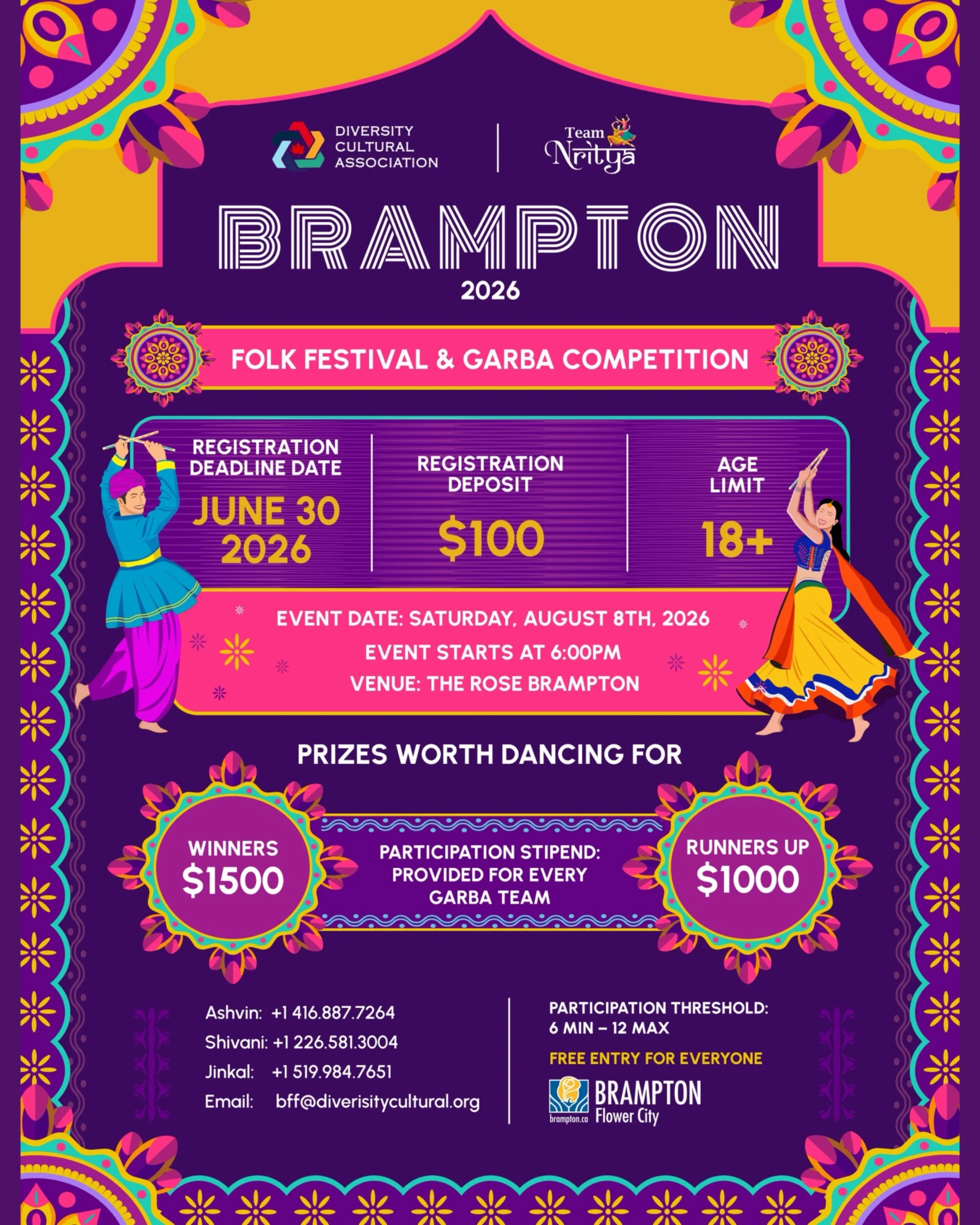 Brampton Folk Festival – 2026