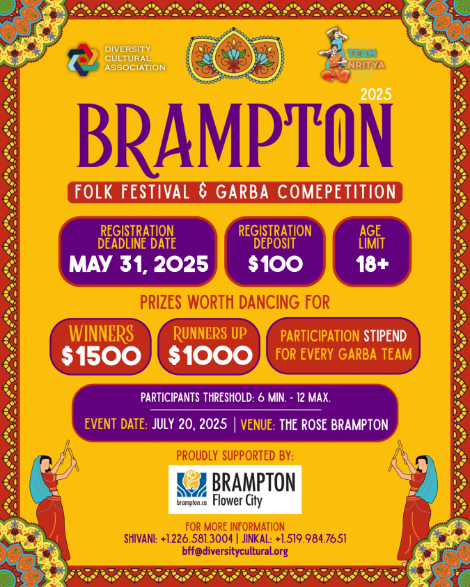 Brampton Folk Festival – 2025