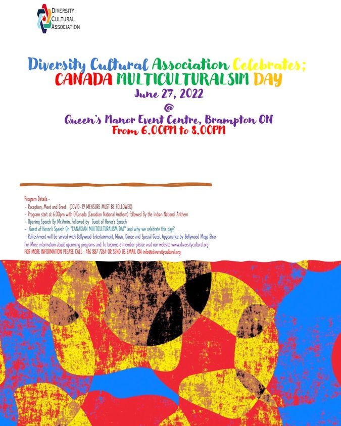Canada Multiculturalism Day